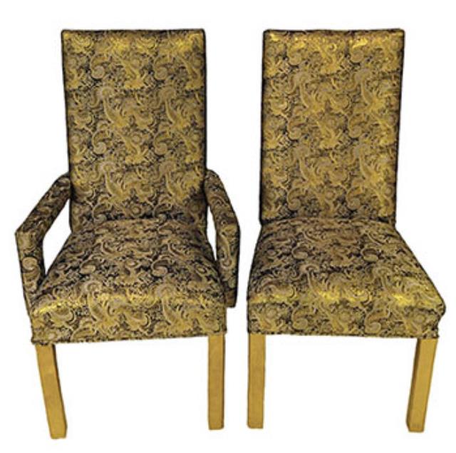 Chair king and queen set gold rentals Shreveport LA Where to rent